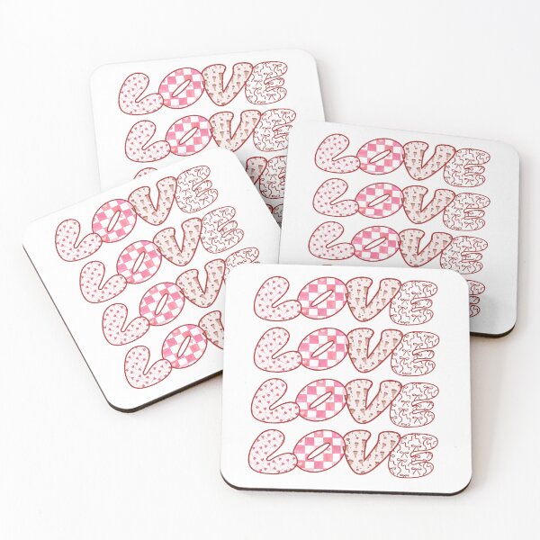 Item preview, LOVE Patterned Letters  designed and sold by ice-apparel.