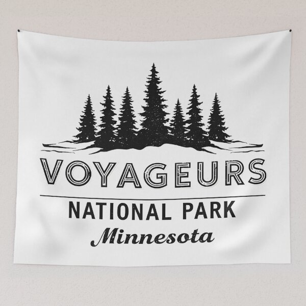 Item preview, Voyageurs National Park - Minnesota  designed and sold by GoodOldVintage.