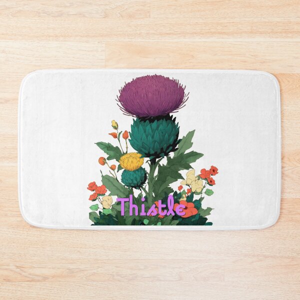 Item preview, Thistle Bloom: Vibrant Botanical Charm designed and sold by ForeverPrintsOK.