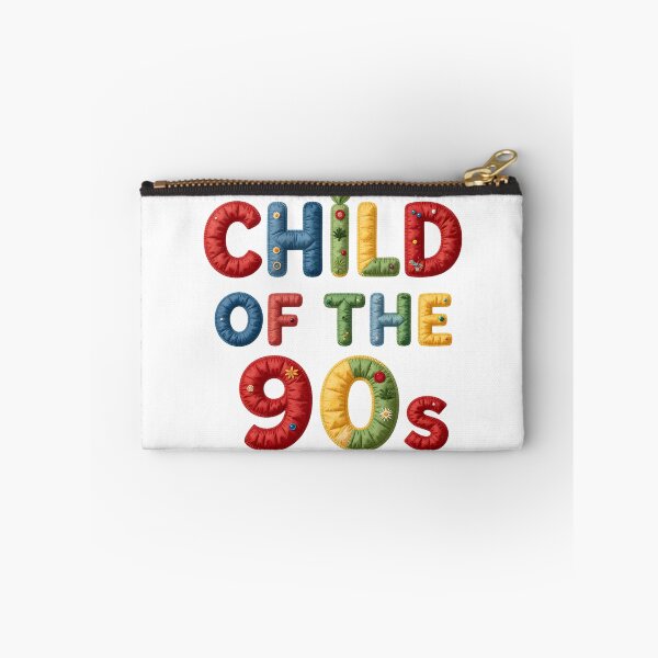 Item preview, CHILD OF THE 90s - IN COLORFUL FAUX LETTERING designed and sold by AlexOBrienArt.