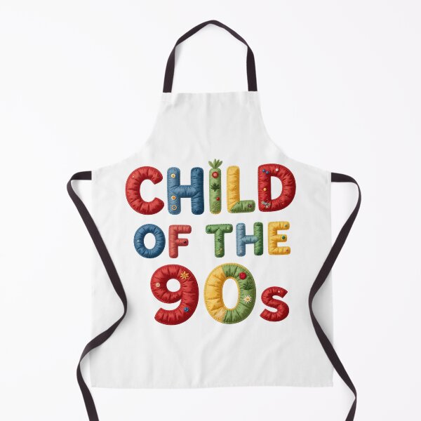 Item preview, CHILD OF THE 90s - IN COLORFUL FAUX LETTERING designed and sold by AlexOBrienArt.