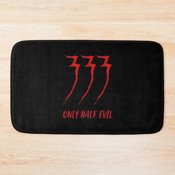 Item preview, 333 Only Half Evil (Red) designed and sold by STUDIO-72.