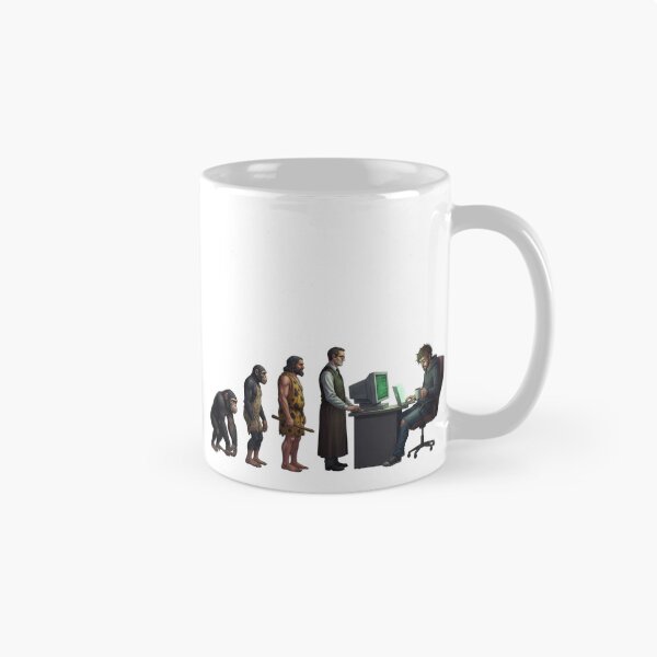 Item preview, Human Evolution into Tech Support designed and sold by RØNI AI.