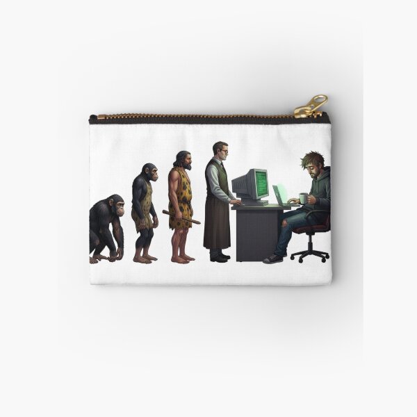 Item preview, Human Evolution into Tech Support designed and sold by RØNI AI.