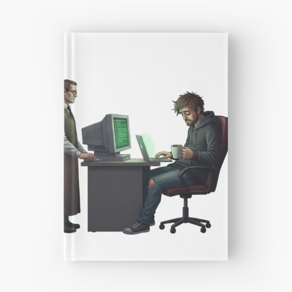 Item preview, Human Evolution into Tech Support designed and sold by RØNI AI.