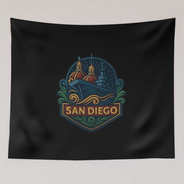 Item preview, San Diego – Sunshine City Travel & Tourism Guide | Beaches, Balboa Park, Zoo, USS Midway, La Jolla, Gaslamp Quarter & Outdoor Adventure designed and sold by Typologystudios.
