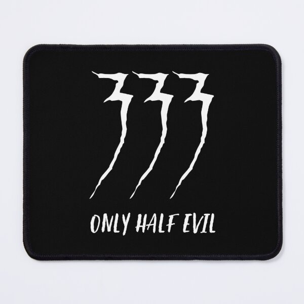 Item preview, 333 Only Half Evil (White) designed and sold by STUDIO-72.