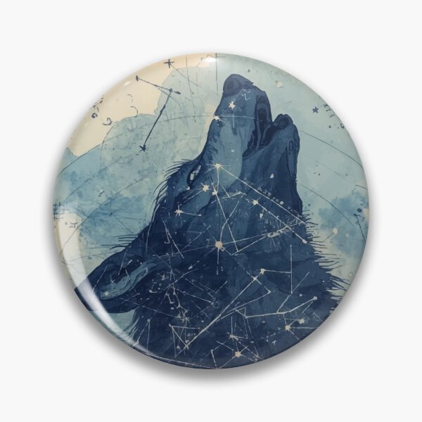 Item preview, Wolf Constellation B designed and sold by AbstractAnom.