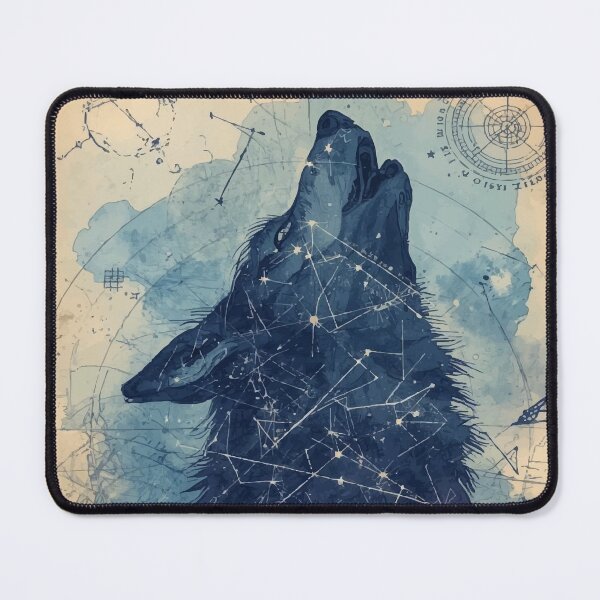 Item preview, Wolf Constellation B designed and sold by AbstractAnom.