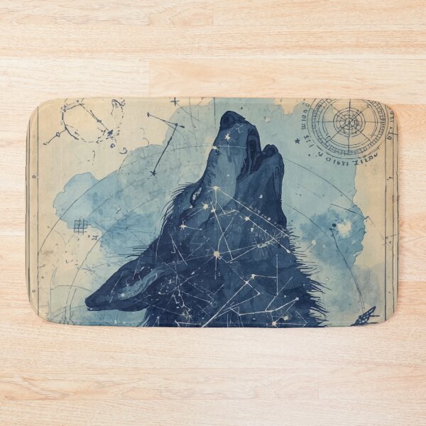 Item preview, Wolf Constellation B designed and sold by AbstractAnom.