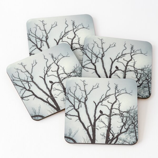Item preview, Silhouette of a Vulture and a Bare Tree designed and sold by RubyDelAngel.