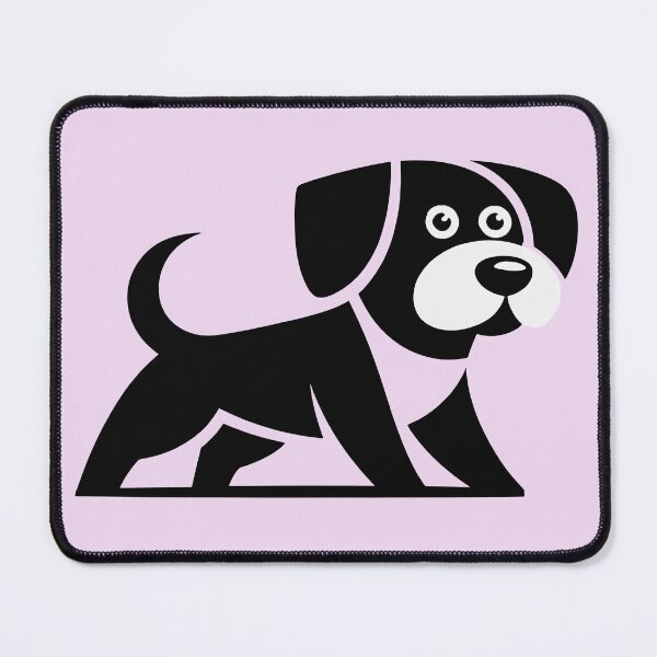 Item preview, Stylized Black Dog Modern Design 12 designed and sold by DigitalandPhoto.