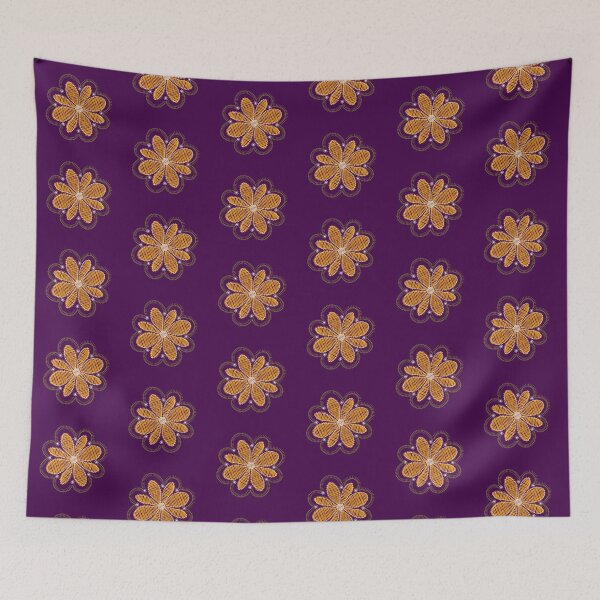 Item preview, Floral Flower Pattern - Embroidery style designed and sold by ShreecreatE.