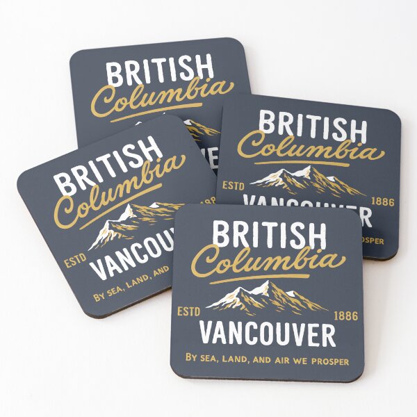Item preview, Retro Vancouver BC Canada Mountains Simple Motto Pride designed and sold by HowToCanadian.