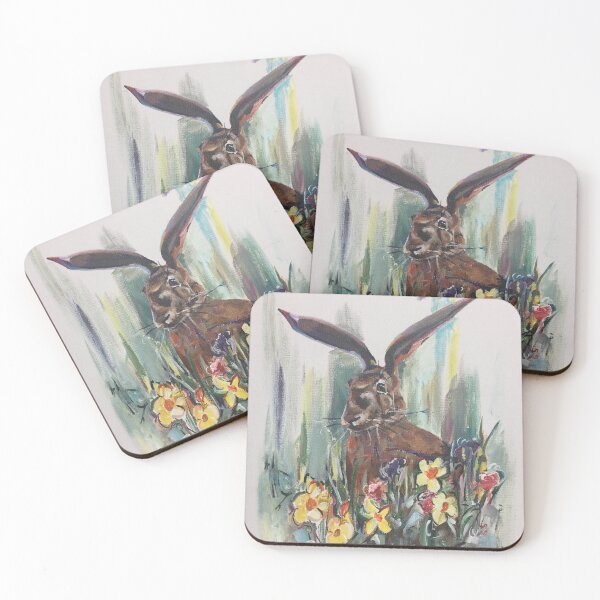 Item preview, Spring Hare designed and sold by KatieTindallArt.