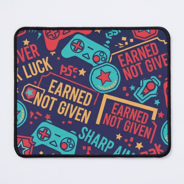 Item preview, Neon Night Grind: Ultra-Vibrant Gamer Pattern designed and sold by StickVerse by Owais.