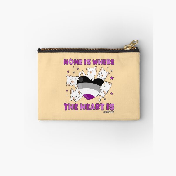 Item preview, Home Is Where The Heart Is - Asexual Design designed and sold by outandworn.