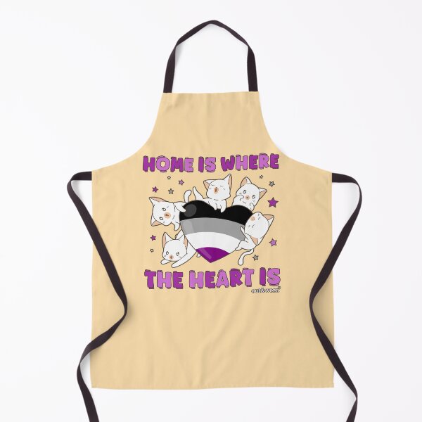 Item preview, Home Is Where The Heart Is - Asexual Design designed and sold by outandworn.
