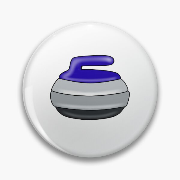 Item preview, Blue Curling Stone designed and sold by Sartoris Art.