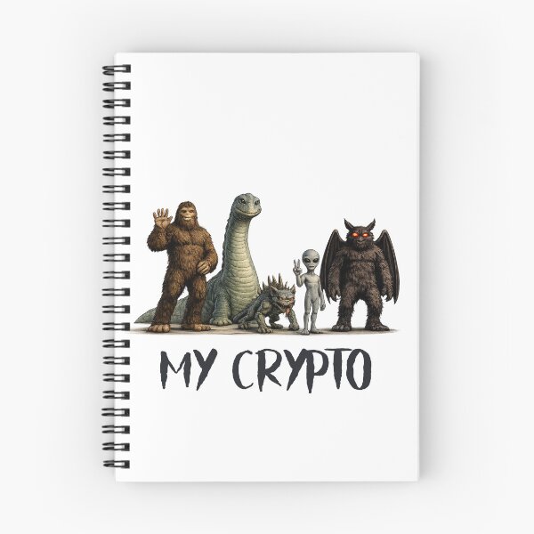 Item preview, My Crypto -- Bigfoot, Nessie and friends designed and sold by The Sporty Nerd.