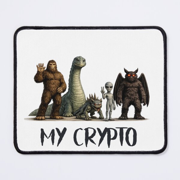 Item preview, My Crypto -- Bigfoot, Nessie and friends designed and sold by The Sporty Nerd.