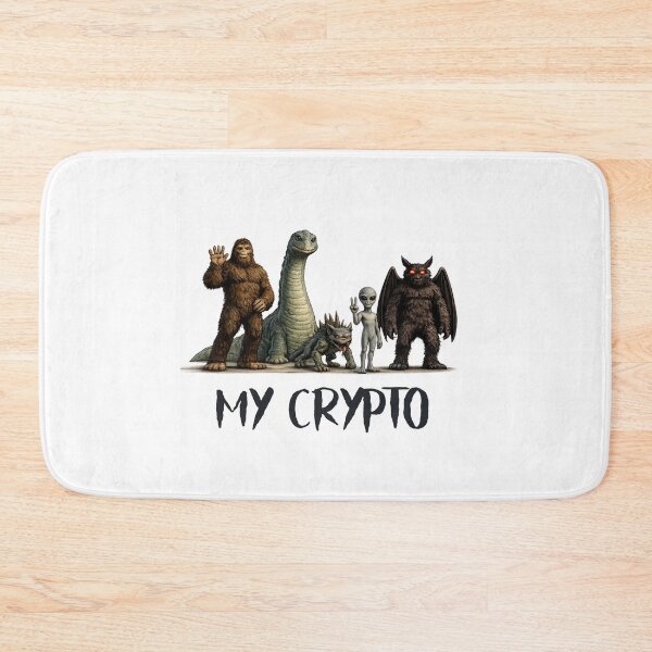 Item preview, My Crypto -- Bigfoot, Nessie and friends designed and sold by The Sporty Nerd.