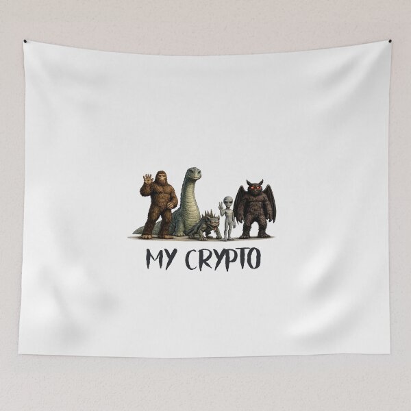 Item preview, My Crypto -- Bigfoot, Nessie and friends designed and sold by The Sporty Nerd.