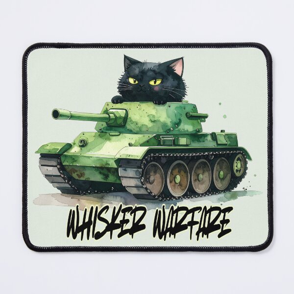 Item preview, Whisker warfare, black cat in armor designed and sold by LiskoDesign.