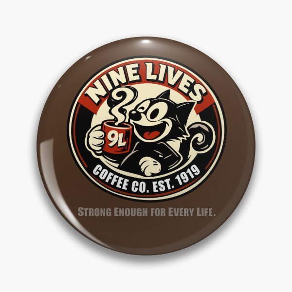 Item preview, Felix the Cat - 9 Live Coffee Co designed and sold by VoglR.