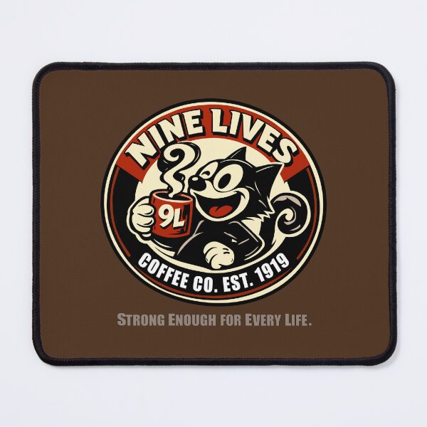 Item preview, Felix the Cat - 9 Live Coffee Co designed and sold by VoglR.