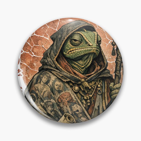 Item preview, The Last Chameleon Archivist - Japanese Monk Chameleon Art, Desert Nomad Memories, Adapt Don't Perform Aesthetic Graphic, Vintage Surreal Reptile Warrior, Minimalist Zen Folklore designed and sold by Vivaan Studio.