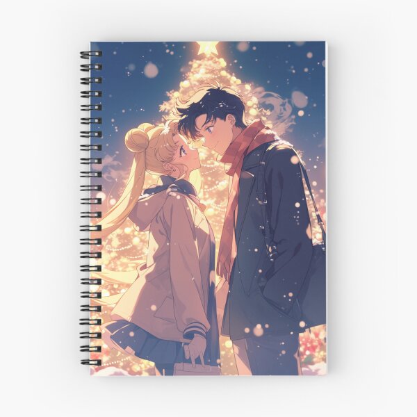 Item preview, Usagi and Seiya Christmas designed and sold by Solace Sparkles.