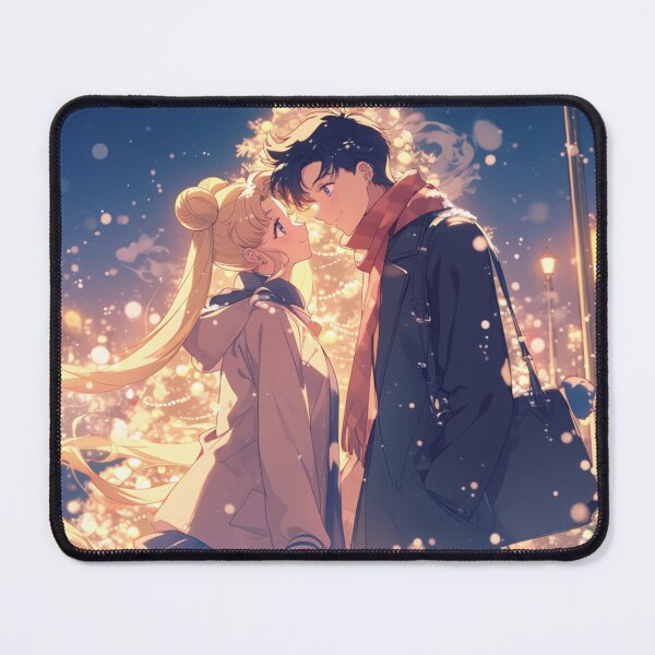 Item preview, Usagi and Seiya Christmas designed and sold by Solace Sparkles.