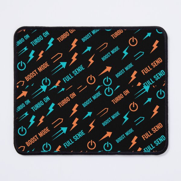 Item preview, Turbo On Boost Mode – Full Send Energy Pattern designed and sold by StickVerse by Owais.