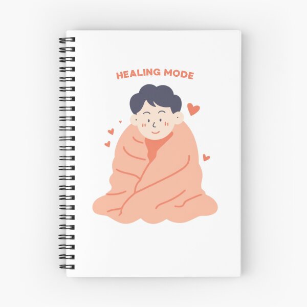 Item preview, Healing Mode – Mental Wellness Aesthetic Illustration designed and sold by CHILLORA.