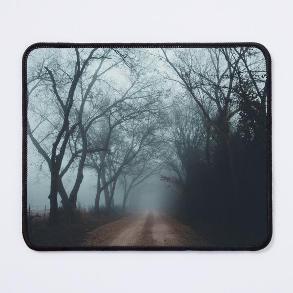 Item preview, Dirt Road Through a Foggy Canopy of Bare Trees designed and sold by RubyDelAngel.
