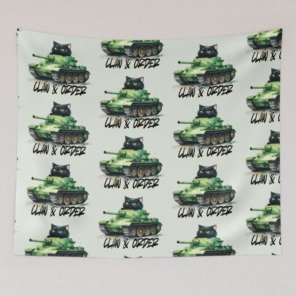 Item preview, Claw & Order, black cat in a shell designed and sold by LiskoDesign.