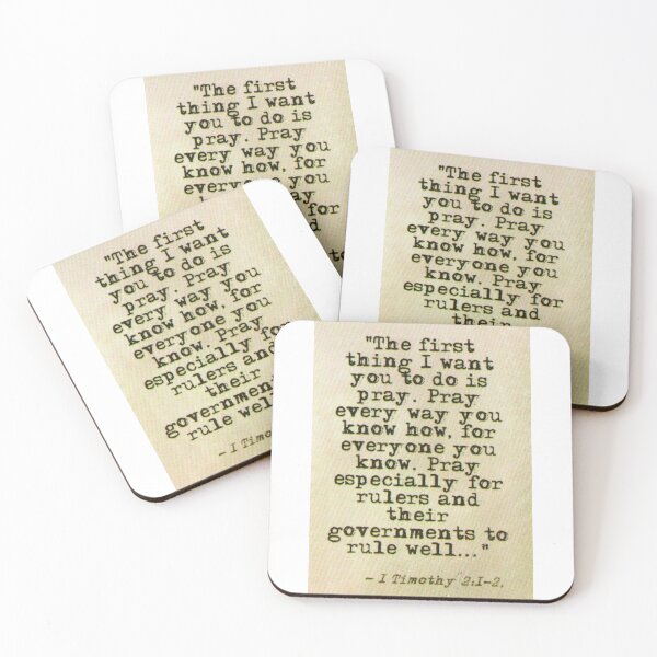 Item preview, I Timothy 2:I-2 designed and sold by di-Vera-Rosati.