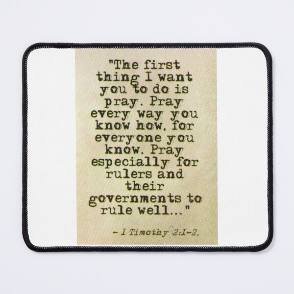 Item preview, I Timothy 2:I-2 designed and sold by di-Vera-Rosati.