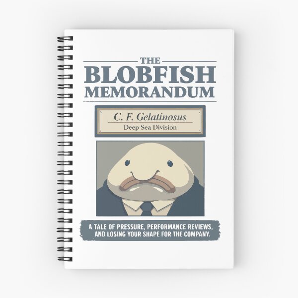 Item preview, Blobfish Memorandum Deep Sea Office Satire designed and sold by WildlifeInc.