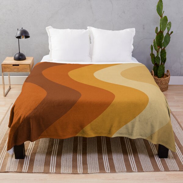 Item preview, 70s Retro Vintage Wavy Design designed and sold by tonymagnerart.