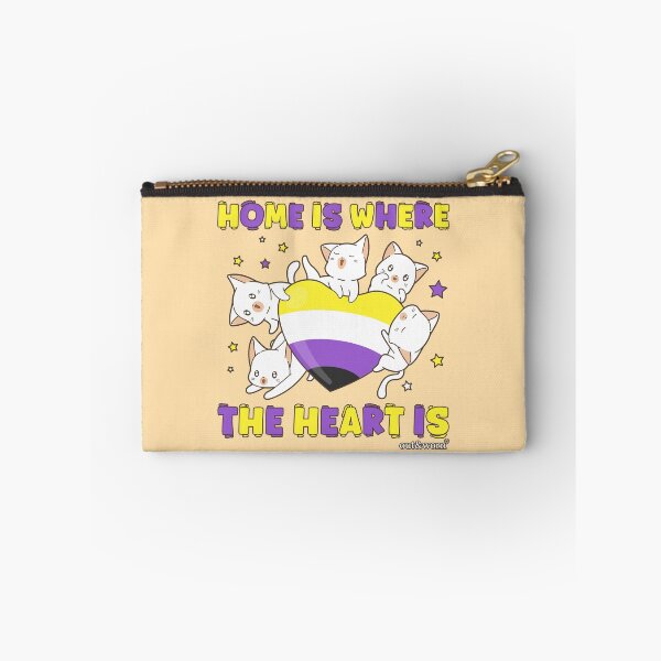 Item preview, Home Is Where The Heart Is - Nonbinary Design designed and sold by outandworn.