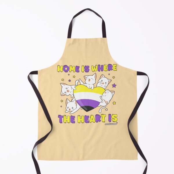 Item preview, Home Is Where The Heart Is - Nonbinary Design designed and sold by outandworn.
