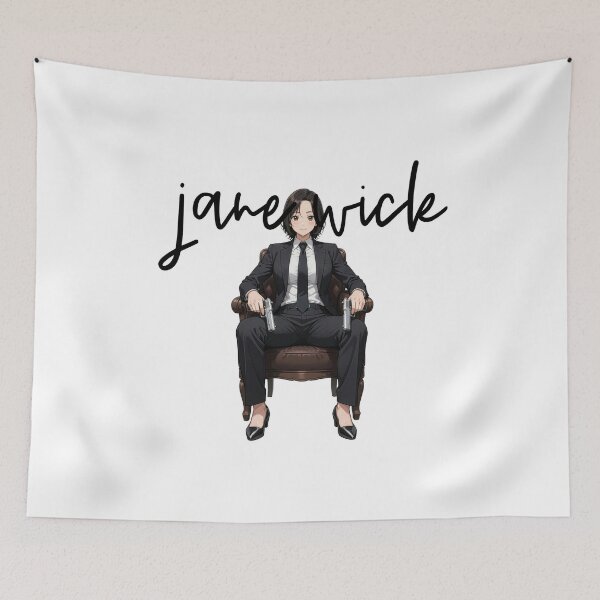Item preview,  JANE WICK designed and sold by RAWLIFEGRAPHIC.