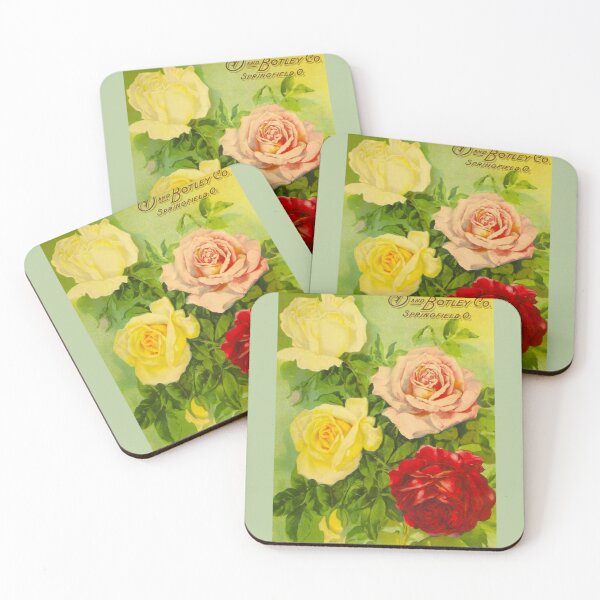 Item preview, Vintage Antique Roses On 1916 Plant Catalog Cover designed and sold by Rockyctees.