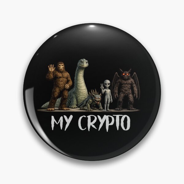 Item preview, My Crypto -- Bigfoot, Nessie and friends designed and sold by The Sporty Nerd.