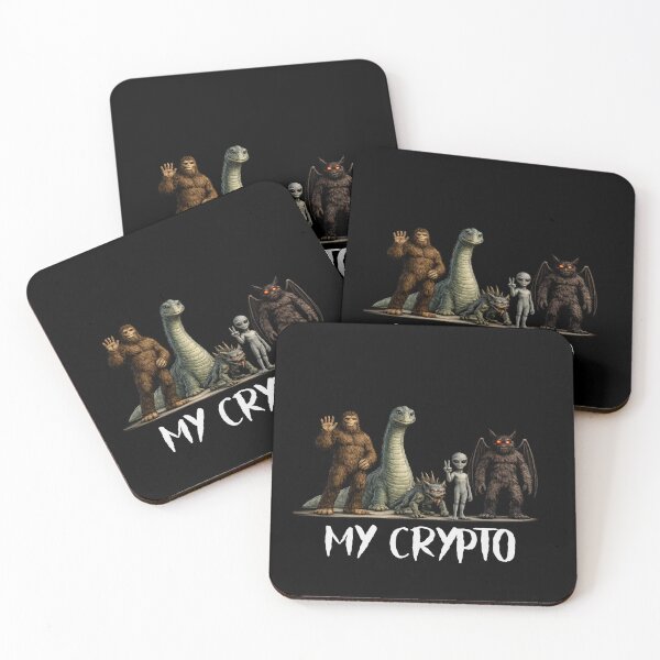 Item preview, My Crypto -- Bigfoot, Nessie and friends designed and sold by The Sporty Nerd.
