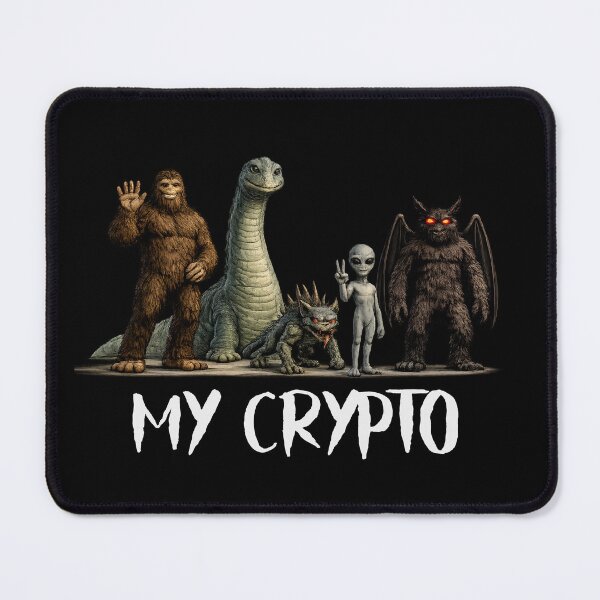 Item preview, My Crypto -- Bigfoot, Nessie and friends designed and sold by The Sporty Nerd.