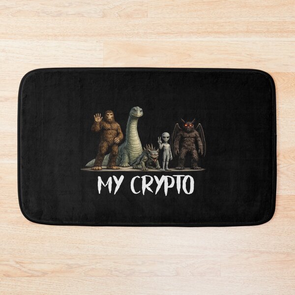 Item preview, My Crypto -- Bigfoot, Nessie and friends designed and sold by The Sporty Nerd.
