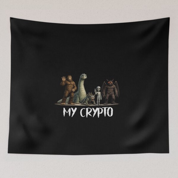 Item preview, My Crypto -- Bigfoot, Nessie and friends designed and sold by The Sporty Nerd.